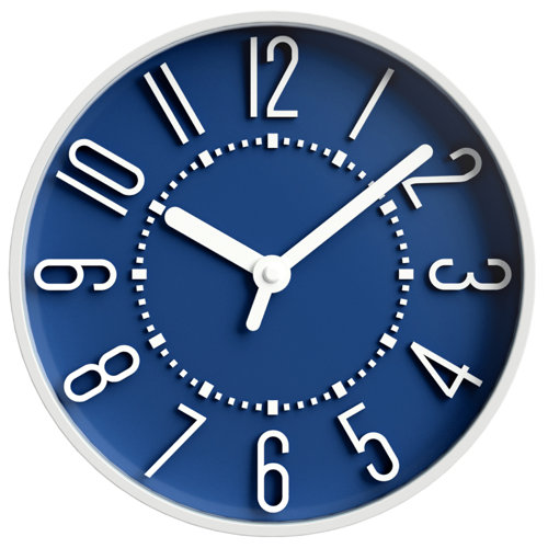 Wayfair Blue Wall Clocks You'll Love in 2023